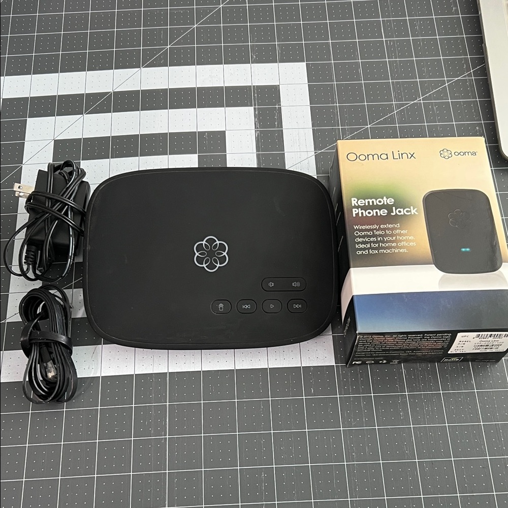 Ooma telo and remote phone jack